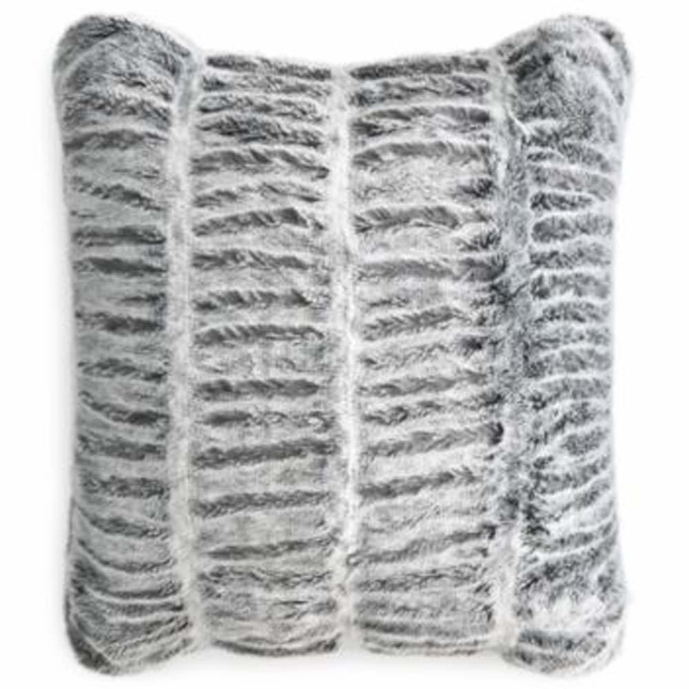 Hudson Park Collection Sculpted Faux Fur Decorative Pillow, 20" x 20"